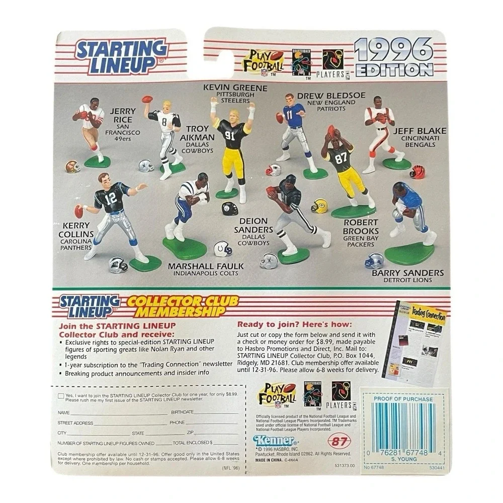 Steve Young Starting Lineup 1996 Edition Figure San Francisco 49ers‎